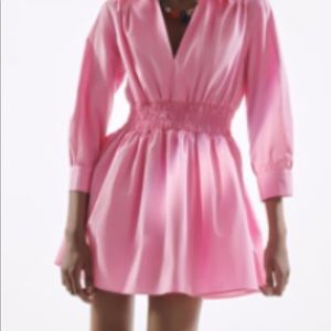 Bubble Gum Popplin Dress